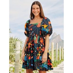 NWT Farm Rio Zodiac Mini Dress